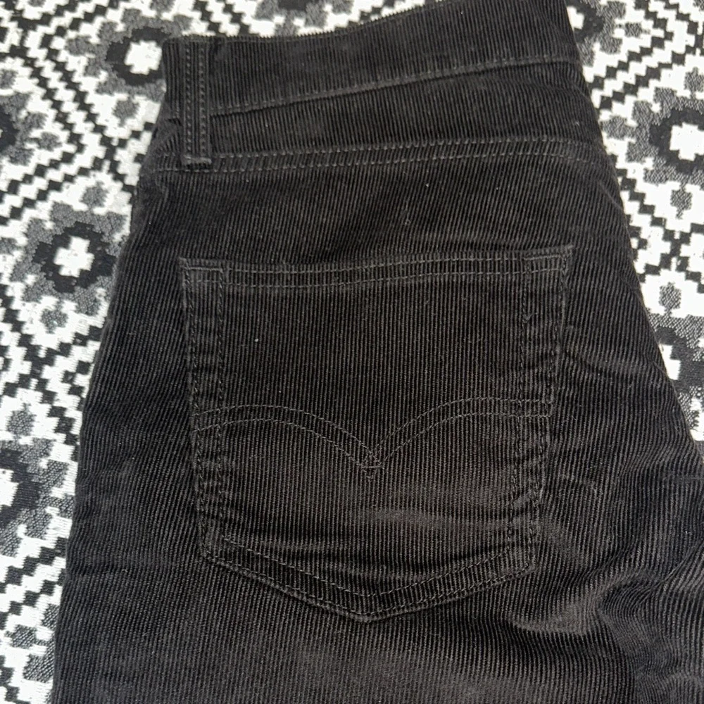 Levi's 511 Slim Stretch Black Corduroy